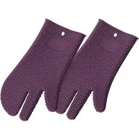 Kochblume Topfhandschuhe Silikon Handschuh, (Spar-Set, 2-tlg), Hitzebeständig bis 230°