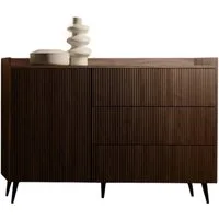 Compleo Schubkastenkommode mit 3 Schubladen, Japandi design, Sideboard modern MODE