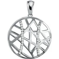 Balia Kettenanhänger Balia Kettenanhänger für Damen 925, Kettenanhänger ca. 3,1cm, 925 Sterling Silber (Scheibe)