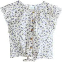Next Blusentop Bluse mit Schnürung vorn (1-tlg)