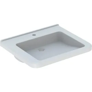Geberit Waschtisch Dejuna, B: 650, T: 550 mm, 128667600, weiss mit Keratect 128667600