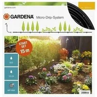GARDENA Bewässerungssystem 13010-20 Micro-Drip-System Start-Set Pflanzreihen