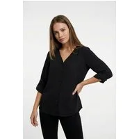 ONLY Shirtbluse ONLJANA METTE V-NECK LS SHIRT NOOS WVN