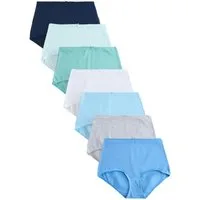 Next Taillenslip Slips mit hohem Baumwollanteil, 7er-Pack, voll (7-St)