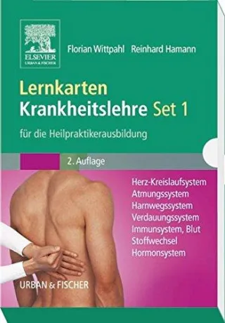 Lernkarten Krankheitslehre Set 1 für die Heilpraktikerausbildung: Herz-Kreislaufsystem Atmungssystem Harnwegssystem Verdauungssystem Immunsystem/Blut Stoffwechsel Hormonsystem