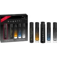 bugatti Duft-Set BUGATTI DYNAMIC MOVE FOR HIM, 4-tlg., 1x EDT Amber 15ml. 1x EDT Blue 15ml und 1x EDT Black 15ml