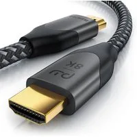 Primewire HDMI-Kabel, 2.1, HDMI Typ A (200 cm), 8k @120Hz 4K @240Hz DSC, 3D, UHD II, HDR-10+, VRR, Dolby Vision - 2m