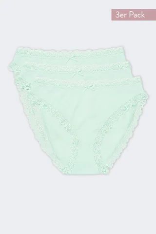 Nina von C. - Taillenslip 3er Pack lagune - Gr. - 44