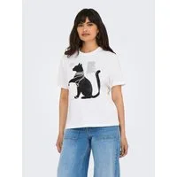 ONLY Kurzarmshirt ONLDONNA LIFE S/S COOL TOP BOX JRS