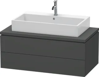Duravit L-Cube Konsolenwaschtischunterbau wandhängend Graphit Matt 1020x547x400 mm - LC581904949 LC581904949