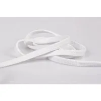 larissastoffe Gummiband 10 m Gummilitze Gummiband Elastisches Band Wäschegummi 7 mm weiß, Hochwertige Qualität