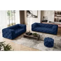 Home affaire 3-Sitzer FOLLINA, 3-Sitzer Sofa mit klassischer Chesterfield-Knopfheftung
