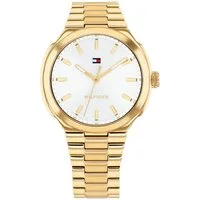 Tommy Hilfiger Quarzuhr Georgia 1782819, Armbanduhr, Damenuhr, Edelstahlarmband, analog