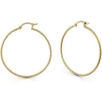Firetti Paar Creolen Schmuck Geschenk Silber 925 diamantiert