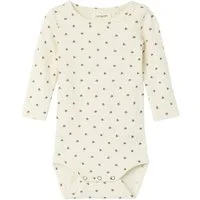 Lil' Atelier Langarmbody NBNLAGO KIM LS SLIM BODY LIL NOOS weiche Jersey Rippqualität
