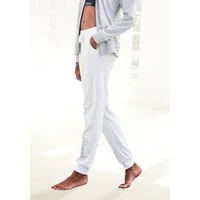 Bench. Loungewear Relaxhose mit glänzender Logostickerei, Loungeanzug