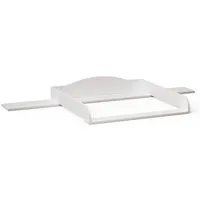 Bellabino Wickelaufsatz Oti, wellig mit Platzfüller, für IKEA Kommode Malm, Hemnes, Nordli