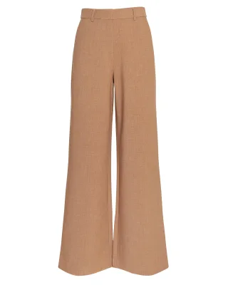 msch copenhagen - MSCHMacy Michelle HW Wide Pants LONG T Coconut Mel - Gr. - S