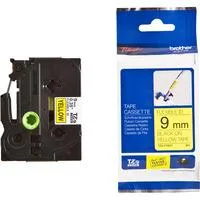 TZe-FX621, Schriftband 9 mm, Schwarz auf Gelb
