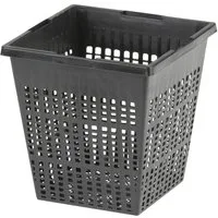 OASE Blumenkasten Teichpflanzkorb 11 × 11 cm schwarz Kunststoff eckig