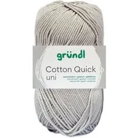 Gründl 50 Gramm Gründl Cotton Quick Uni Farbauswahl Häkelwolle