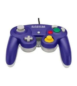 Nintendo GameCube Controller lila transaprent