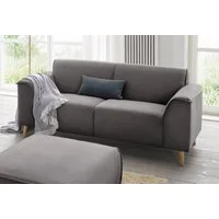 Home affaire 2-Sitzer Janek Scandic Design, elegant und zeitlos, mit Federkern und Keder in scandinavischem Design