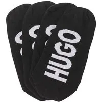 HUGO Sneakersocken 2P INVISIBLE W (Packung, 2-Paar, 2er) mit HUGO Logoschriftzug unter der Sohle