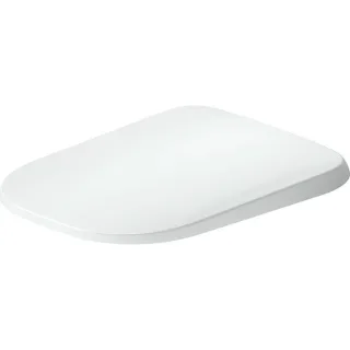 Duravit Univavo WC-Sitz Eckig 0022890000 Absenkautomatik, abnehmbar, Scharniere Edelstahl, Weiß