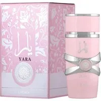 Lattafa Duft-Set Yara Eau de Parfum (EDP) Damen Spray, Süß-cremiger Duft mit Orchidee, Vanille und tropischen Früchten