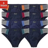 le jogger® Slip (Packung, 8-St) optimale Passform durch Baumwoll-Stretch