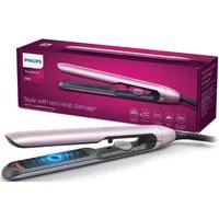 Philips Glätteisen Series 5000 BHS530/00 Keramik-Beschichtung, mit ThermoShield-Technologie, Ionisierungsfunktion, 12 Einstellungen