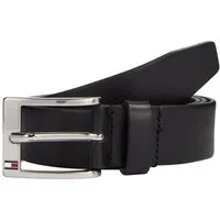 Tommy Hilfiger Ledergürtel New Aly Belt 3,5 cm breit mit quadratischer Logo-Metallschnalle