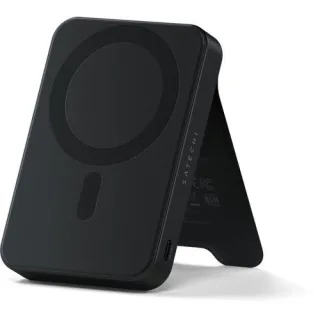Satechi OntheGo Magnetic Qi2 Powerbank Stand 10000 mAh Black