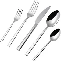 Hanseatic Besteck-Set SMART, wahlweise in glänzender oder matter Optik (30-tlg), 6 Personen, Edelstahl 18/10, leichtes und minimalistisches Design