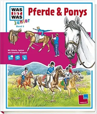 Was ist was junior Band 05: Pferde & Ponys [Gebundene Ausgabe] [2007] Marti Tatjana Hacht Esther von