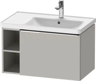 Duravit D-Neo Waschtischunterbau wandhängend Betongrau Matt 784x452x440 mm - DE4257010070000 DE4257010070000