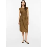 s.Oliver Midikleid Kleid Midi-Kleid mit regulierbarer Taille und Seitentaschen