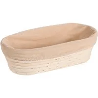 KESPER® Gärkorb Gärkörbchen, oval, FSC® zertifiziert, (1-tlg), Bezug abnehmbar und waschbar