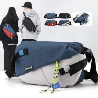 IPRee Unisex Chest Pack Casual Nylon High Quality Panelled Waist Packs Outdoor Travel Crossbody Bag Men Wasit Belt Bags