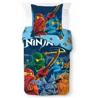 LEGO® Kinderbettwäsche LEGO Ninjago Kinderbettwäsche-Set Abenteuer für kleine Ninja-Fans