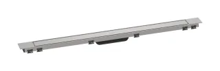 Hansgrohe Fertigset Duschr.RainDrain Match Plus 1000mm höhenverst.Rahmen Edelstahl gebü., 56217800 56217800