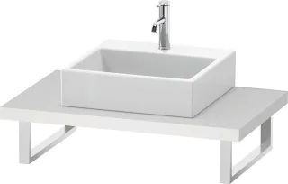 Duravit L-Cube Konsole Weiß Matt 800x550x45 mm - LC102C01818 LC102C01818