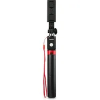 Hama Selfie-Stick Handy-Stativ mit Fernbedienung 30-110cm (3in1 Handy Selfie-Stick groß), Universal für Smartphone, ultraleicht, Teleskopstange, Bluetooth