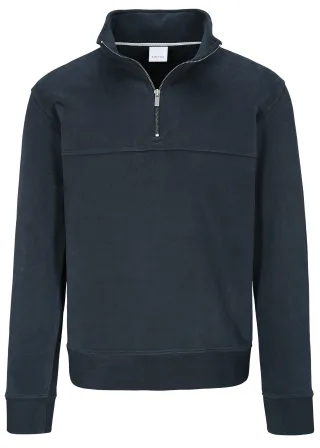 BASEFIELD - Troyer Sweat Shirt night blue - Gr. - M