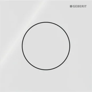 Geberit Ersatzteile Typ 40 Betätigungsplatte, rund, für Urinalsteuerung mit pneumatischer, 246118SI1 246118SI1
