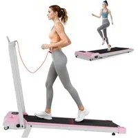 Hamlody Laufband Walking Pad Laufband für Zuhause, Unter Schreibtisch Laufband (1-6 km/h Gehband, Schreibtisch Laufband Leise, 2,5 HP Motor, 120 kg Tragkraft), LED Anzeige für Homeoffice