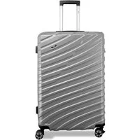 Valis Hartschalen-Trolley Hartschalen-Trolley Reisekoffer ABS Hartschalenkoffer, ABS-Hartschale & voll gefütterter Innenraum & 4 Doppelrollen