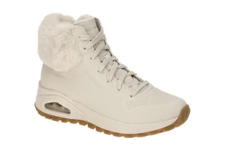 Skechers 167274 OFWT Uno_Rugged_D Beige Damenschuhe Sneaker mit Air Cooled Me...