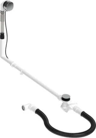 Duravit Ab- und Überlaufgarnitur mit Zulauf Chrom 480x80x450 mm - 792211000001000 792211000001000